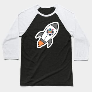 Space dog love Baseball T-Shirt